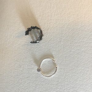 Fake nose ring & ear cuff